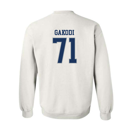 Monmouth - NCAA Football : Moses Gakodi - Classic Fashion Shersey Crewneck Sweatshirt-1