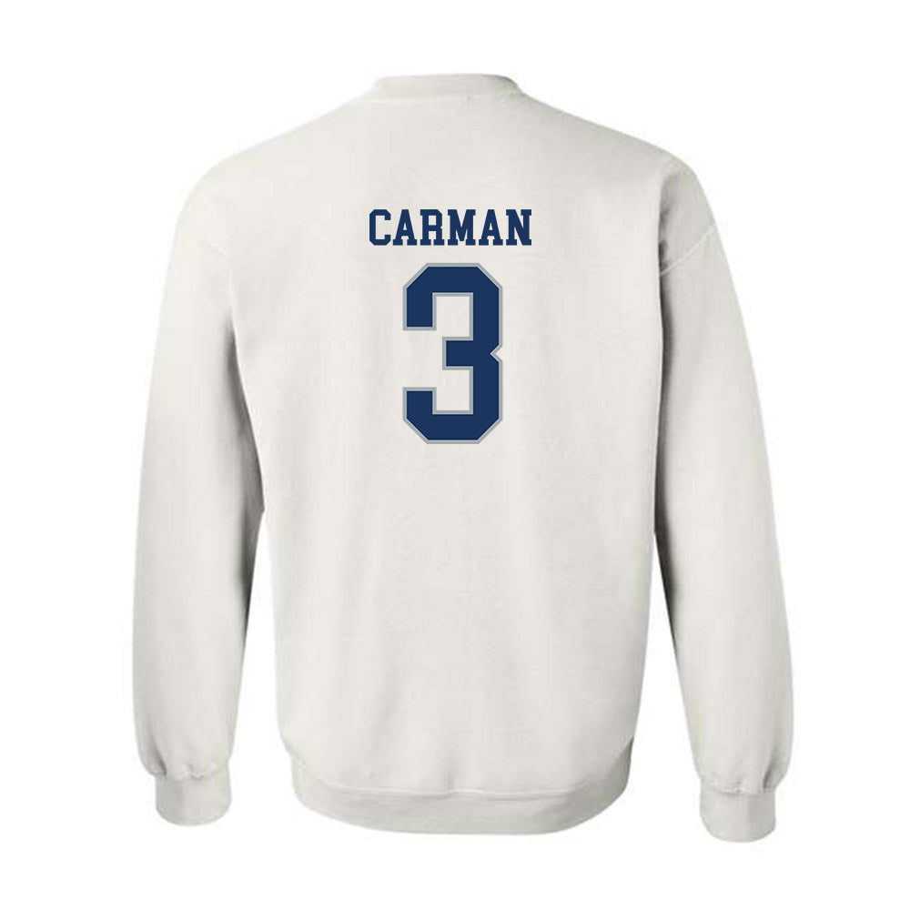 Monmouth - NCAA Women's Basketball : Tessa Carman - Classic Fashion Shersey Crewneck Sweatshirt-1
