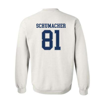Monmouth - NCAA Football : Mike Schumacher - Classic Fashion Shersey Crewneck Sweatshirt-1