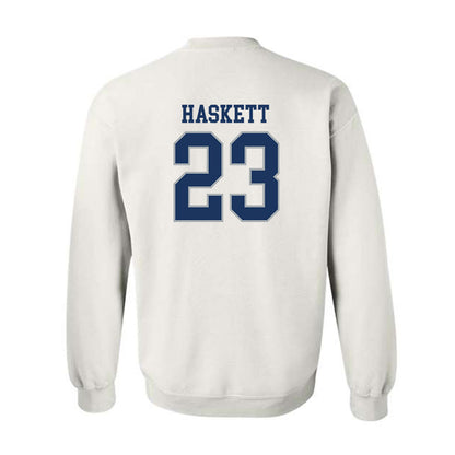 Monmouth - NCAA Football : Amir Haskett - Classic Fashion Shersey Crewneck Sweatshirt-1