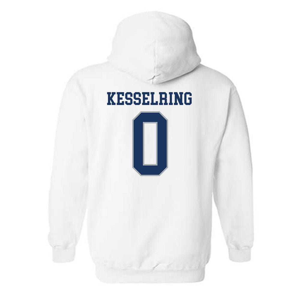 Monmouth - NCAA Men's Lacrosse : Caden Kesselring - Classic Fashion Shersey Hooded Sweatshirt-1