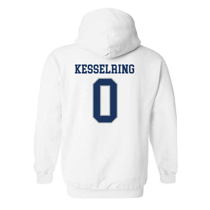 Monmouth - NCAA Men's Lacrosse : Caden Kesselring - Classic Fashion Shersey Hooded Sweatshirt-1