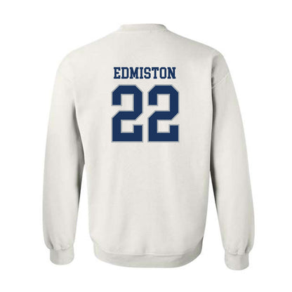 Monmouth - NCAA Men's Lacrosse : Miles Edmiston - Classic Fashion Shersey Crewneck Sweatshirt-1