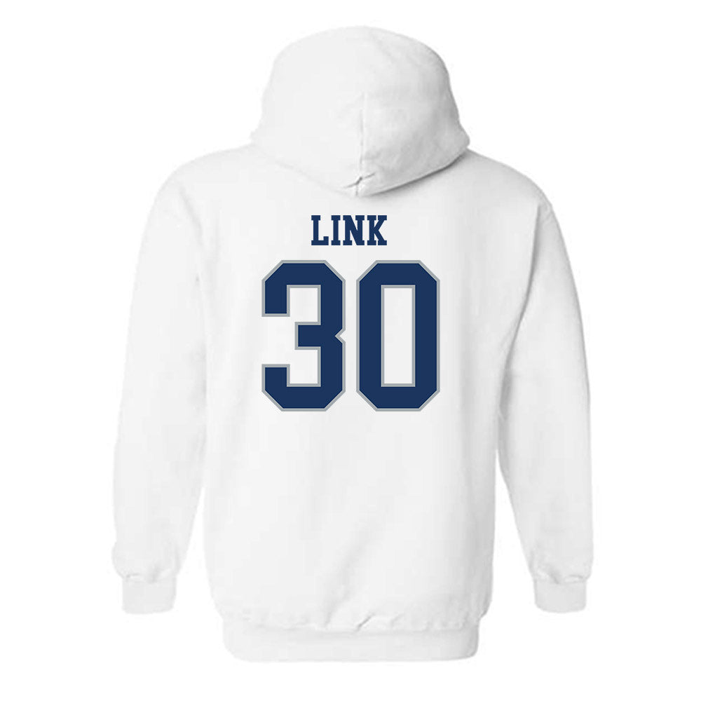 Monmouth - NCAA Men's Soccer : Matthew Link - Classic Fashion Shersey Hooded Sweatshirt