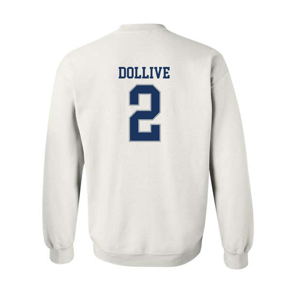 Monmouth - NCAA Men's Lacrosse : Matt Dollive - Classic Fashion Shersey Crewneck Sweatshirt-1