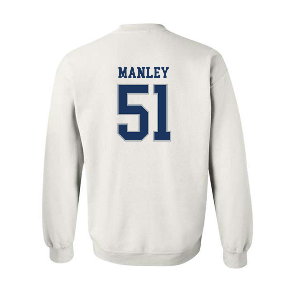 Monmouth - NCAA Men's Lacrosse : Tommy Manley - Classic Fashion Shersey Crewneck Sweatshirt-1