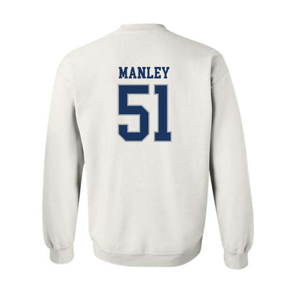 Monmouth - NCAA Men's Lacrosse : Tommy Manley - Classic Fashion Shersey Crewneck Sweatshirt-1