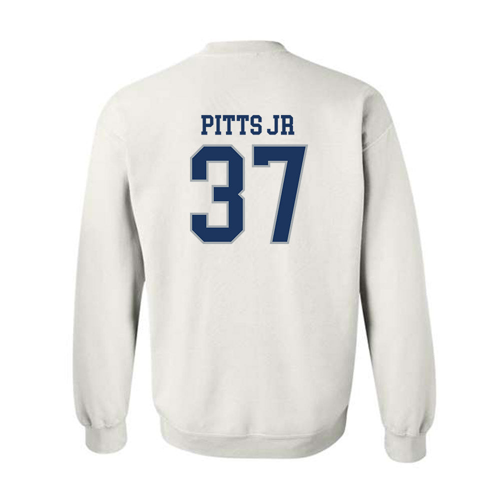 Monmouth - NCAA Football : Korry Pitts Jr - Classic Fashion Shersey Crewneck Sweatshirt-1