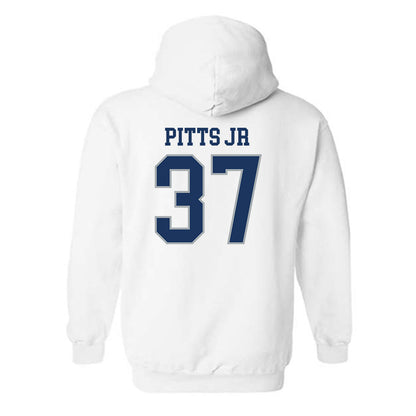 Monmouth - NCAA Football : Korry Pitts Jr - Classic Fashion Shersey Hooded Sweatshirt-1