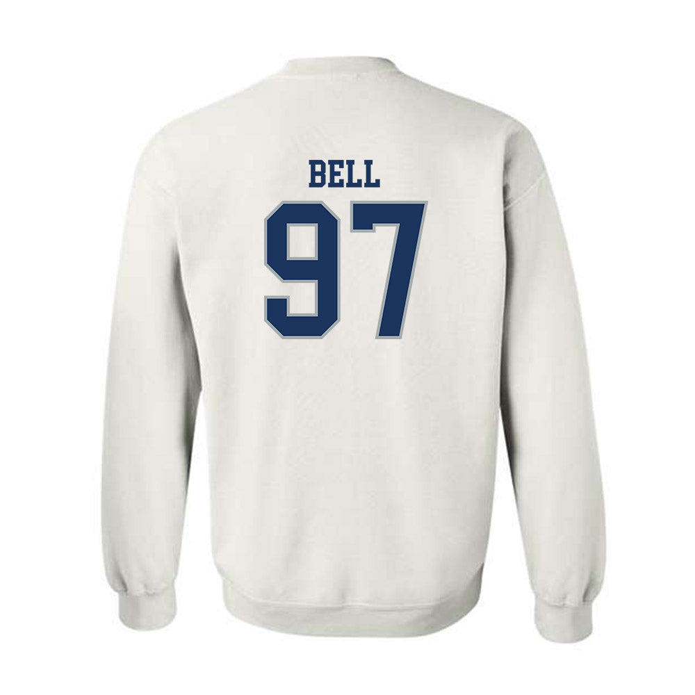 Monmouth - NCAA Football : Rashee Bell - Classic Fashion Shersey Crewneck Sweatshirt-1