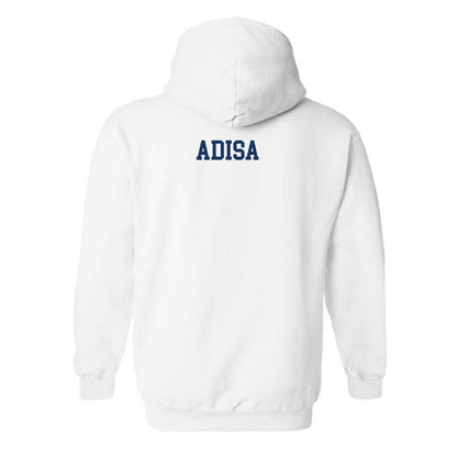 Monmouth - NCAA Women's Track & Field : Naomee Adisa - Classic Fashion Shersey Hooded Sweatshirt-1