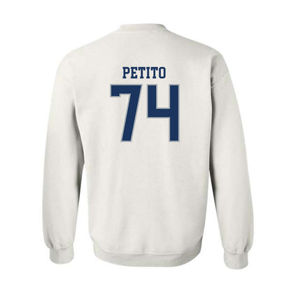 Monmouth - NCAA Football : Michael Petito - Classic Fashion Shersey Crewneck Sweatshirt