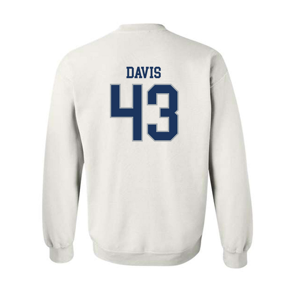 Monmouth - NCAA Football : Jake Davis - Classic Fashion Shersey Crewneck Sweatshirt-1