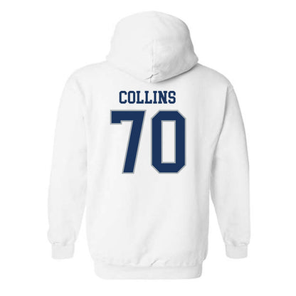Monmouth - NCAA Football : Reed Collins - Classic Fashion Shersey Hooded Sweatshirt-1