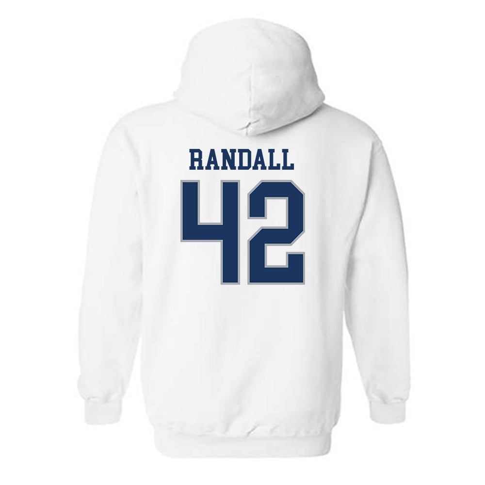 Monmouth - NCAA Football : Greg Randall - Classic Fashion Shersey Hooded Sweatshirt-1