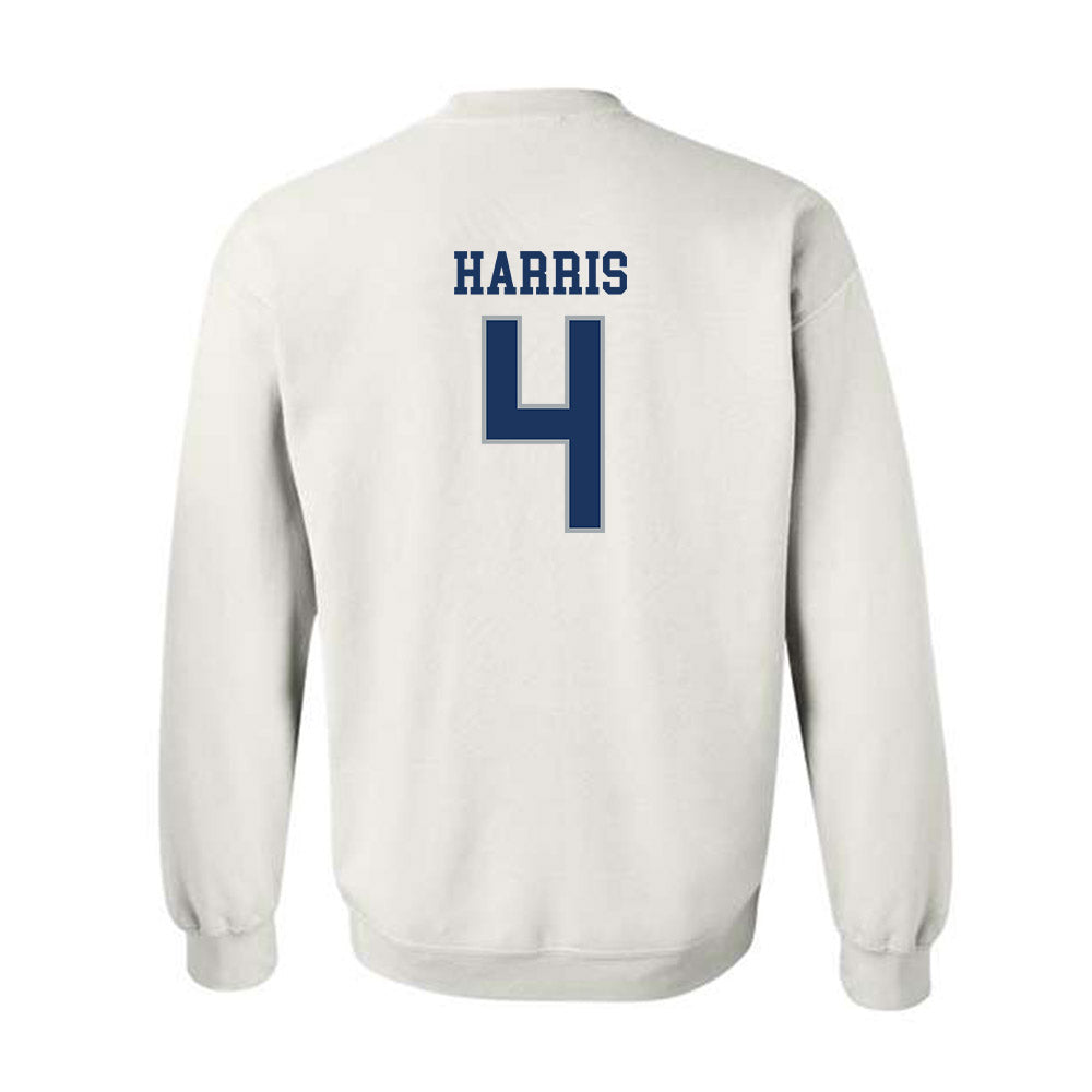 Monmouth - NCAA Men's Basketball : Jebron Harris - Classic Fashion Shersey Crewneck Sweatshirt-1