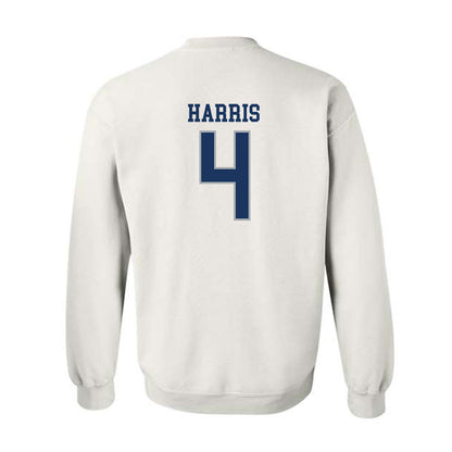 Monmouth - NCAA Men's Basketball : Jebron Harris - Classic Fashion Shersey Crewneck Sweatshirt-1