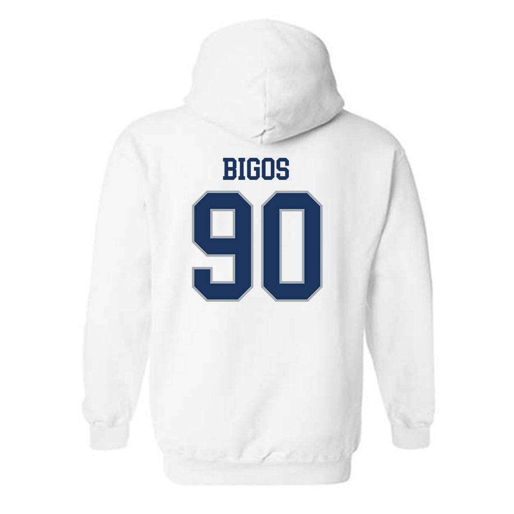 Monmouth - NCAA Football : Brendan Bigos - Classic Fashion Shersey Hooded Sweatshirt
