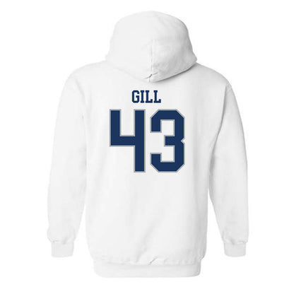 Monmouth - NCAA Men's Lacrosse : Arjun Gill - Classic Fashion Shersey Hooded Sweatshirt-1