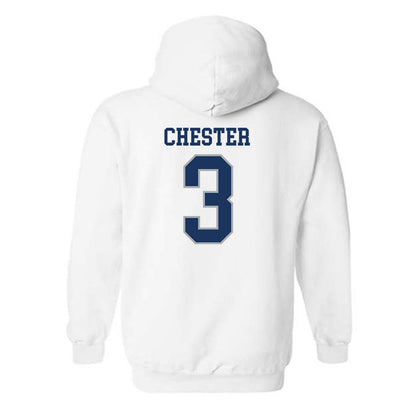Monmouth - NCAA Men's Lacrosse : Hayden Chester - Classic Fashion Shersey Hooded Sweatshirt-1