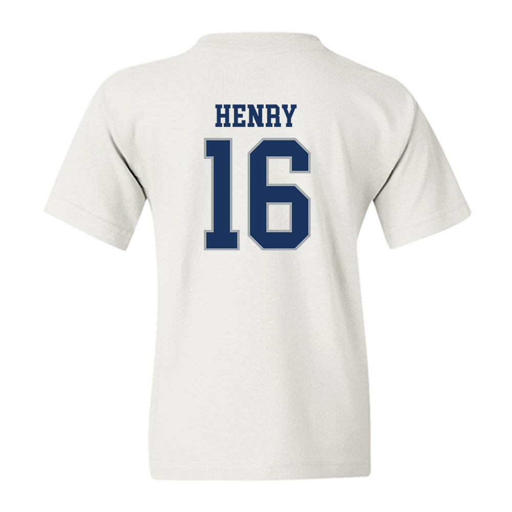 Monmouth - NCAA Men's Lacrosse : Mark Henry - Classic Fashion Shersey Youth T-Shirt-1