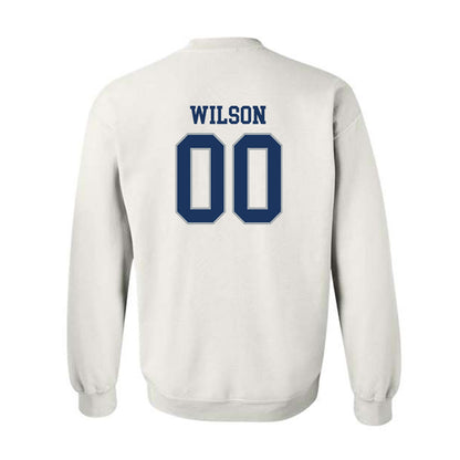 Monmouth - NCAA Football : Keisean Wilson - Classic Fashion Shersey Crewneck Sweatshirt-1