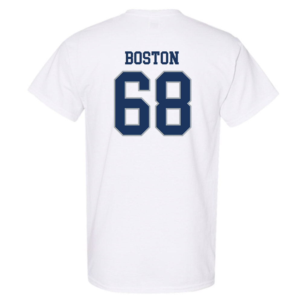 Monmouth - NCAA Football : Logan Boston - Classic Fashion Shersey T-Shirt-1