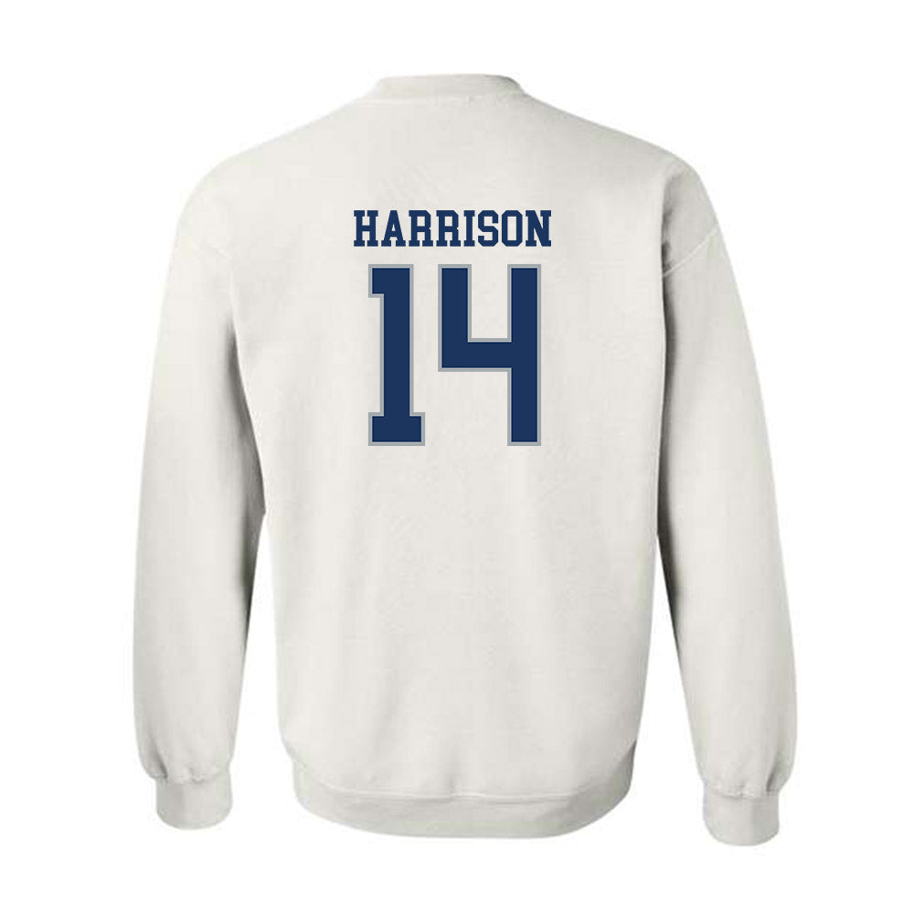 Monmouth - NCAA Football : Christian Harrison - Classic Fashion Shersey Crewneck Sweatshirt-1