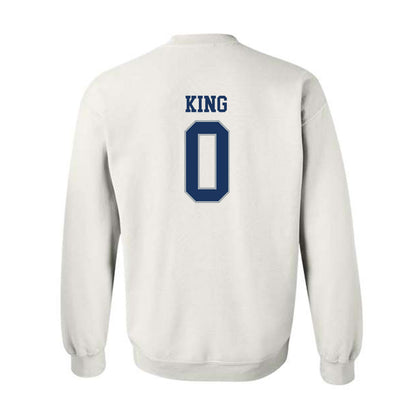 Monmouth - NCAA Football : Luke King - Classic Fashion Shersey Crewneck Sweatshirt-1