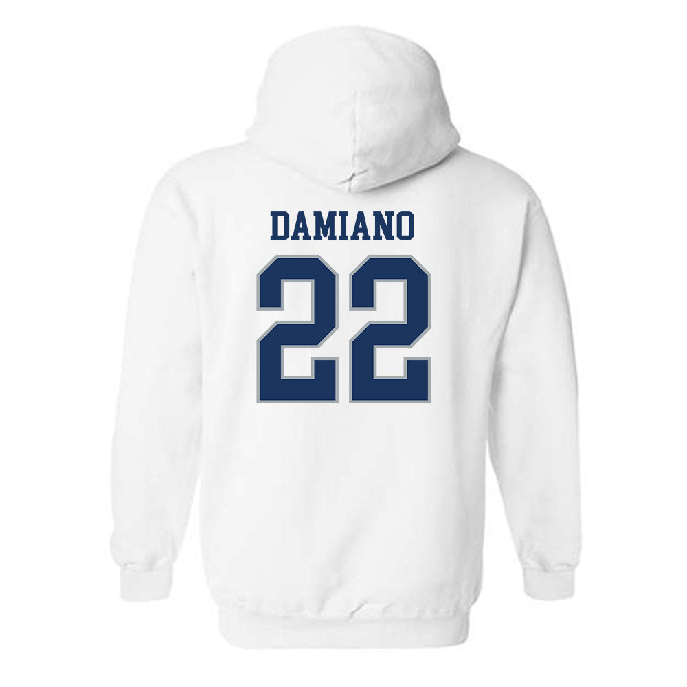 Monmouth - NCAA Men's Soccer : Tommy Damiano - Classic Fashion Shersey Hooded Sweatshirt-1