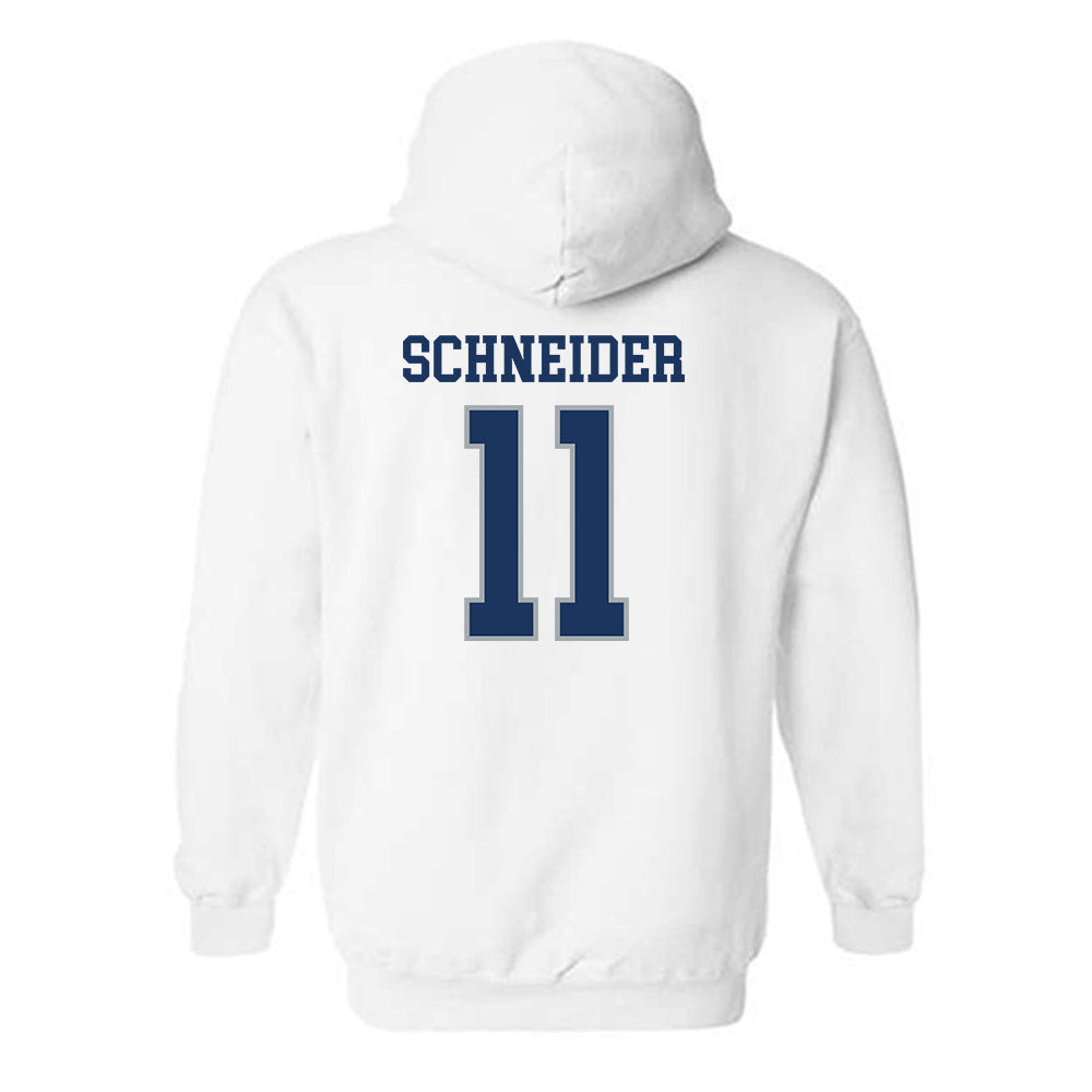 Monmouth - NCAA Men's Lacrosse : Matt Schneider - Classic Fashion Shersey Hooded Sweatshirt-1