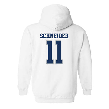 Monmouth - NCAA Men's Lacrosse : Matt Schneider - Classic Fashion Shersey Hooded Sweatshirt-1