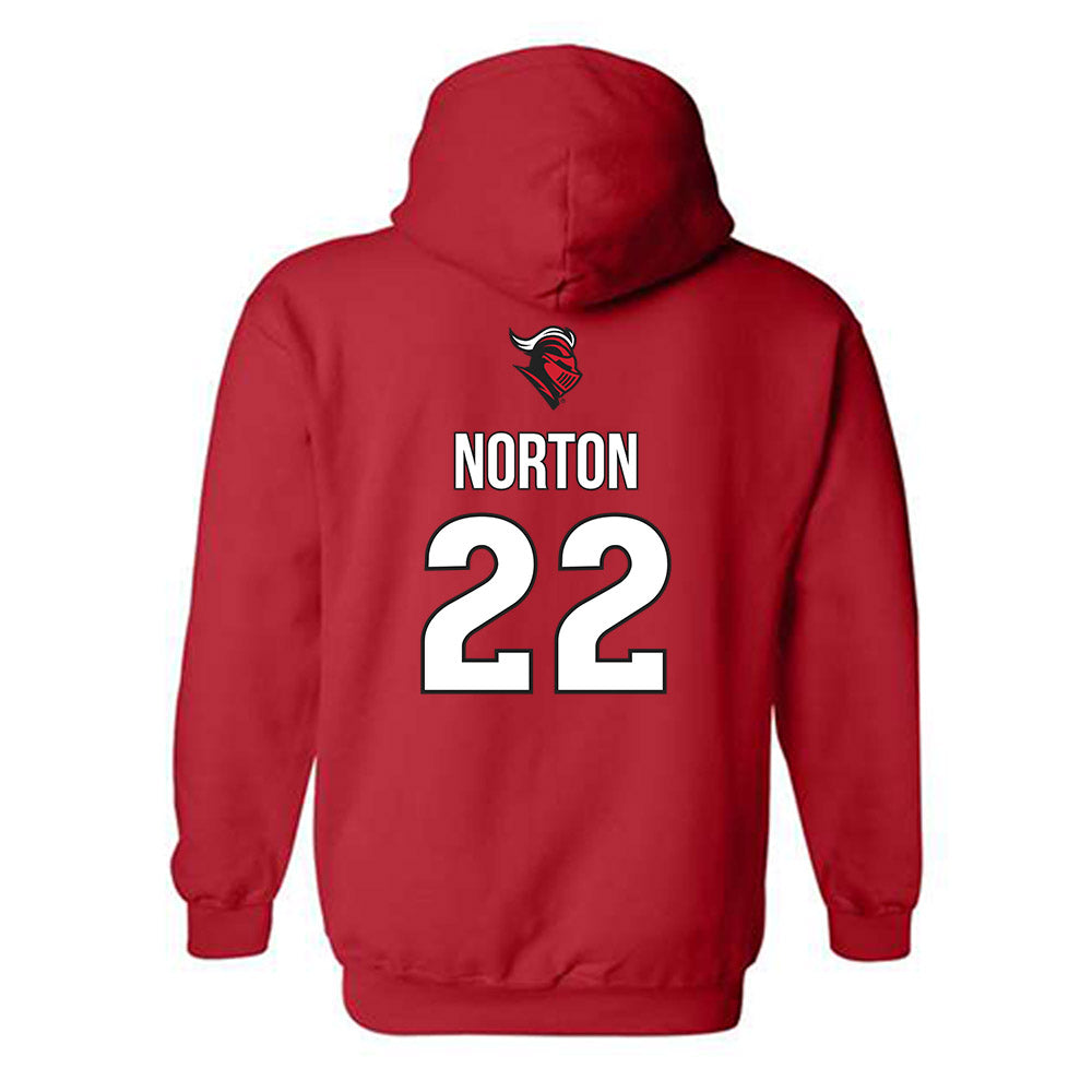 Rutgers - NCAA Men's Lacrosse : Joe Norton - Sport Shersey Hooded Sweatshirt-1