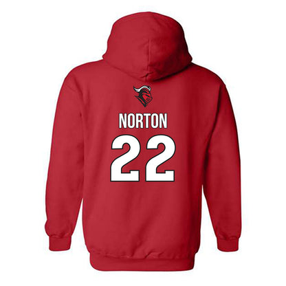 Rutgers - NCAA Men's Lacrosse : Joe Norton - Sport Shersey Hooded Sweatshirt-1