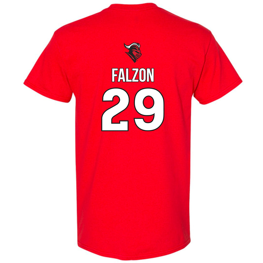 Rutgers - NCAA Men's Lacrosse : Hunter Falzon - Sport Shersey T-Shirt-1