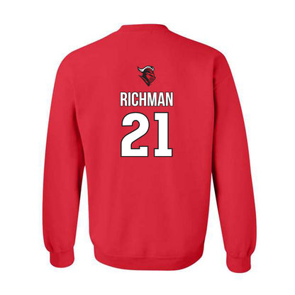 Rutgers - NCAA Men's Lacrosse : Duke Richman - Sport Shersey Crewneck Sweatshirt-1