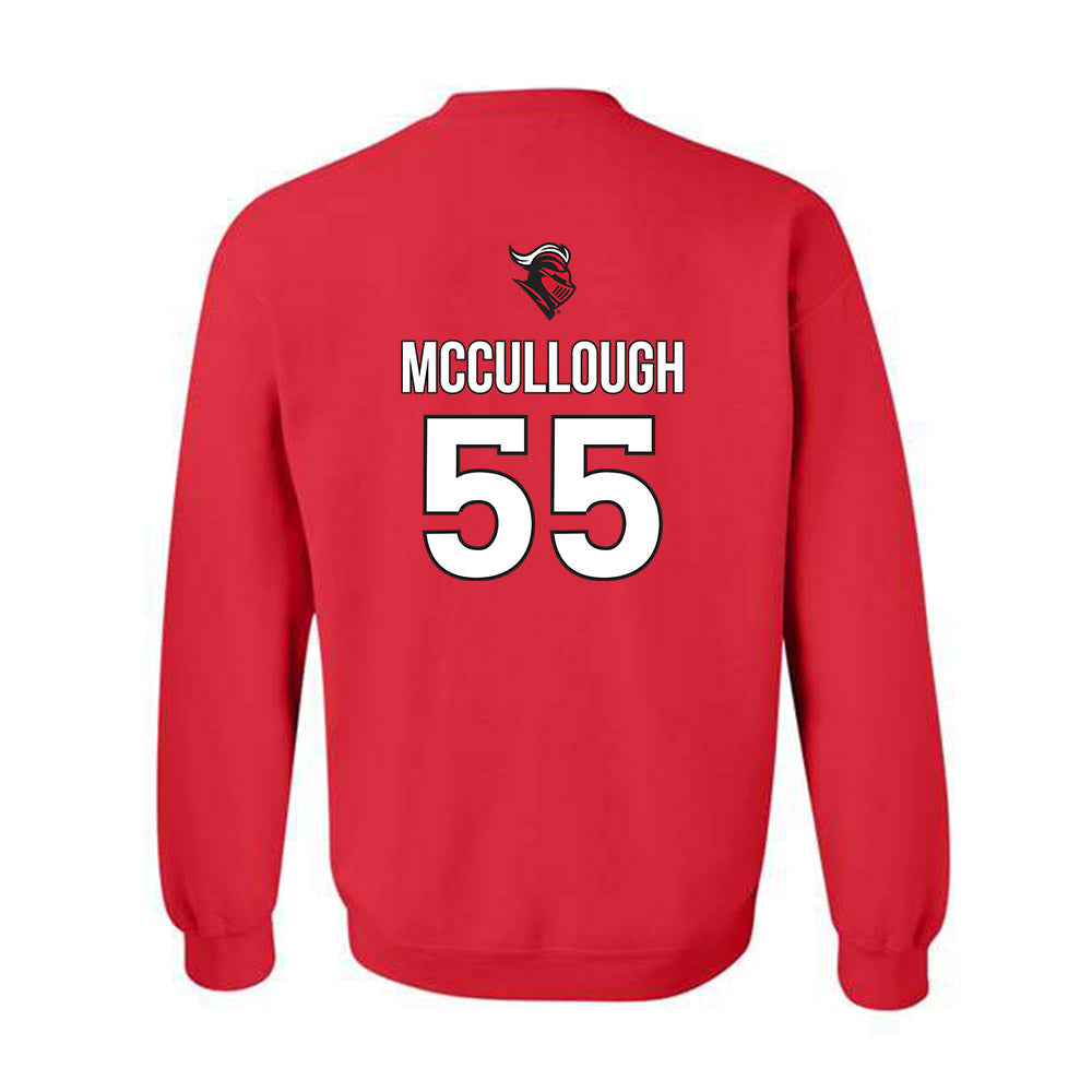 Rutgers - NCAA Men's Lacrosse : Charlie McCullough - Sport Shersey Crewneck Sweatshirt-1