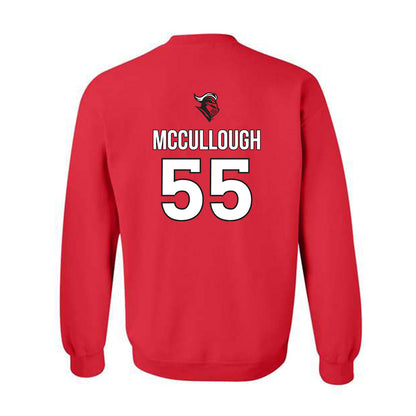 Rutgers - NCAA Men's Lacrosse : Charlie McCullough - Sport Shersey Crewneck Sweatshirt-1