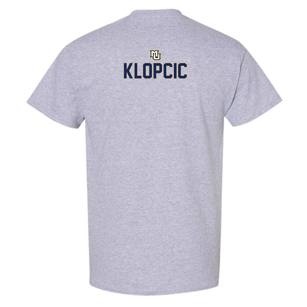 Marquette - NCAA Men's Track & Field : Andrew Klopcic - Generic Shersey T-Shirt-1