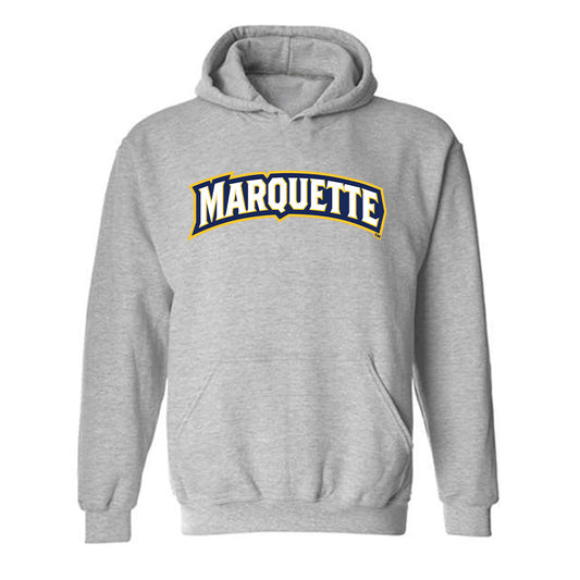Marquette - NCAA Men's Track & Field : Hunter Robin - Generic Shersey Hooded Sweatshirt-0