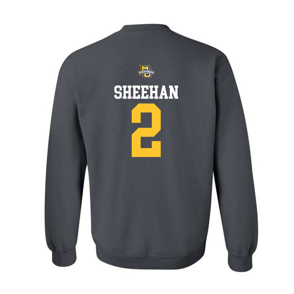 Marquette - NCAA Women's Soccer : Kaylie Sheehan - Sports Shersey Crewneck Sweatshirt-1