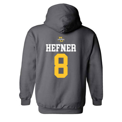 Marquette - NCAA Women's Soccer : Callie Hefner - Sports Shersey Hooded Sweatshirt-1