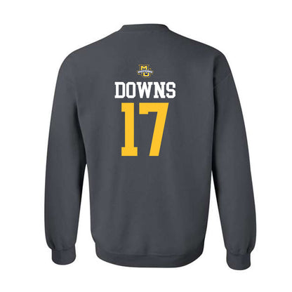 Marquette - NCAA Women's Soccer : Cate Downs - Sports Shersey Crewneck Sweatshirt-1