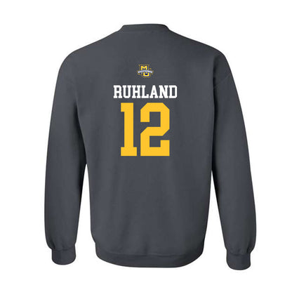 Marquette - NCAA Women's Soccer : Abby Ruhland - Sports Shersey Crewneck Sweatshirt-1