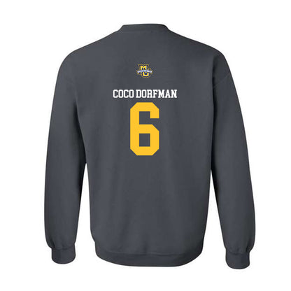 Marquette - NCAA Women's Soccer : Coco dorfman Coco dorfman - Sports Shersey Crewneck Sweatshirt-1
