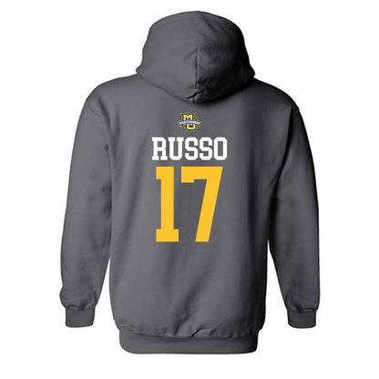 Marquette - NCAA Women's Soccer : Allessandra Russo - Sports Shersey Hooded Sweatshirt-1