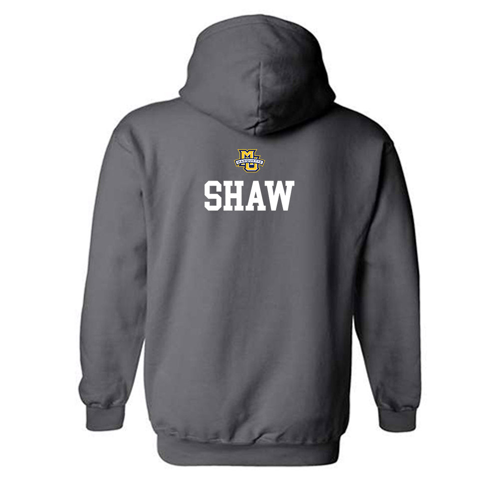 Marquette - NCAA Women's Soccer : Ava Shaw - Sports Shersey Hooded Sweatshirt-1