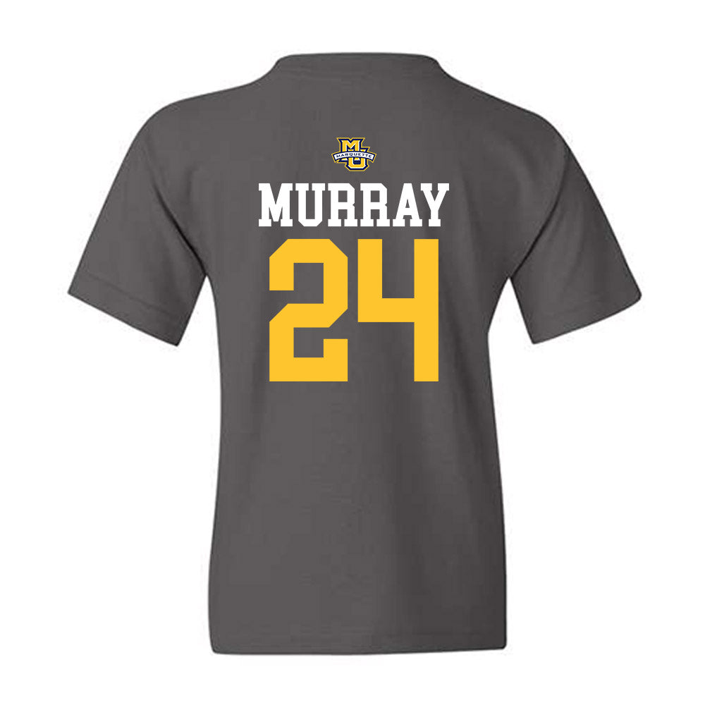 Marquette - NCAA Women's Soccer : Megan Murray - Sports Shersey Youth T-Shirt-1