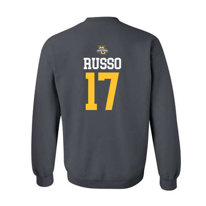 Marquette - NCAA Women's Soccer : Allessandra Russo - Sports Shersey Crewneck Sweatshirt-1