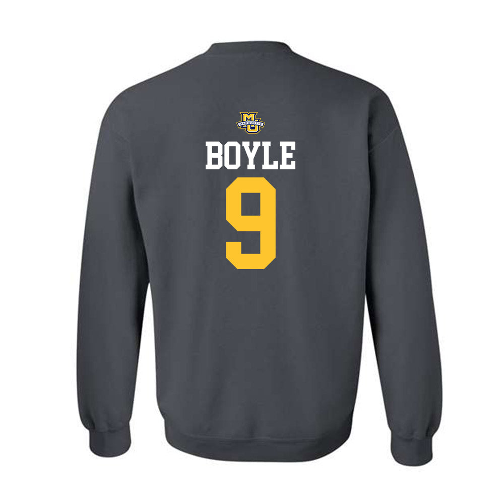 Marquette - NCAA Women's Soccer : Aislinn Boyle - Sports Shersey Crewneck Sweatshirt-1